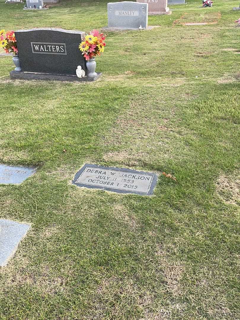 Debra W. Jackson's grave. Photo 2