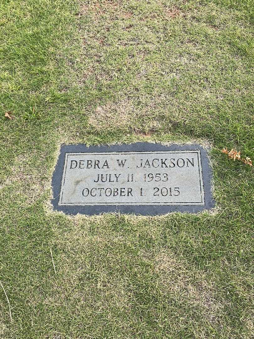 Debra W. Jackson's grave. Photo 3