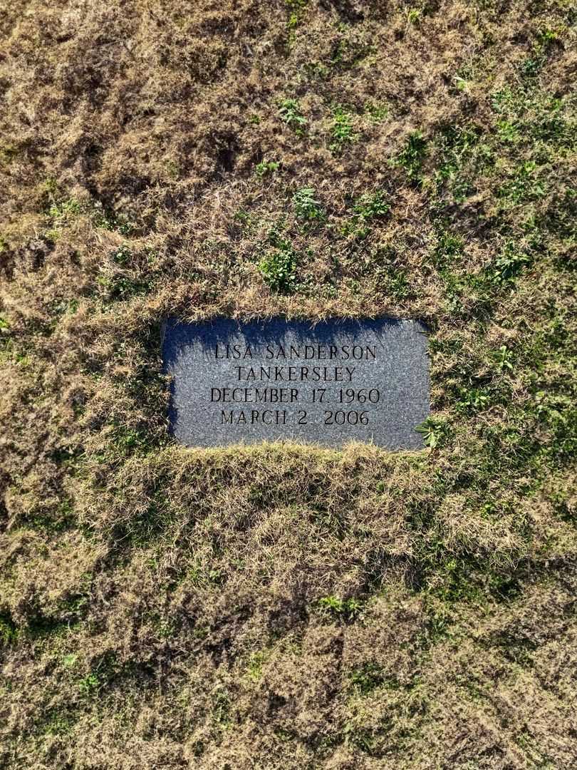 Lisa Sanderson Tankersley's grave. Photo 2