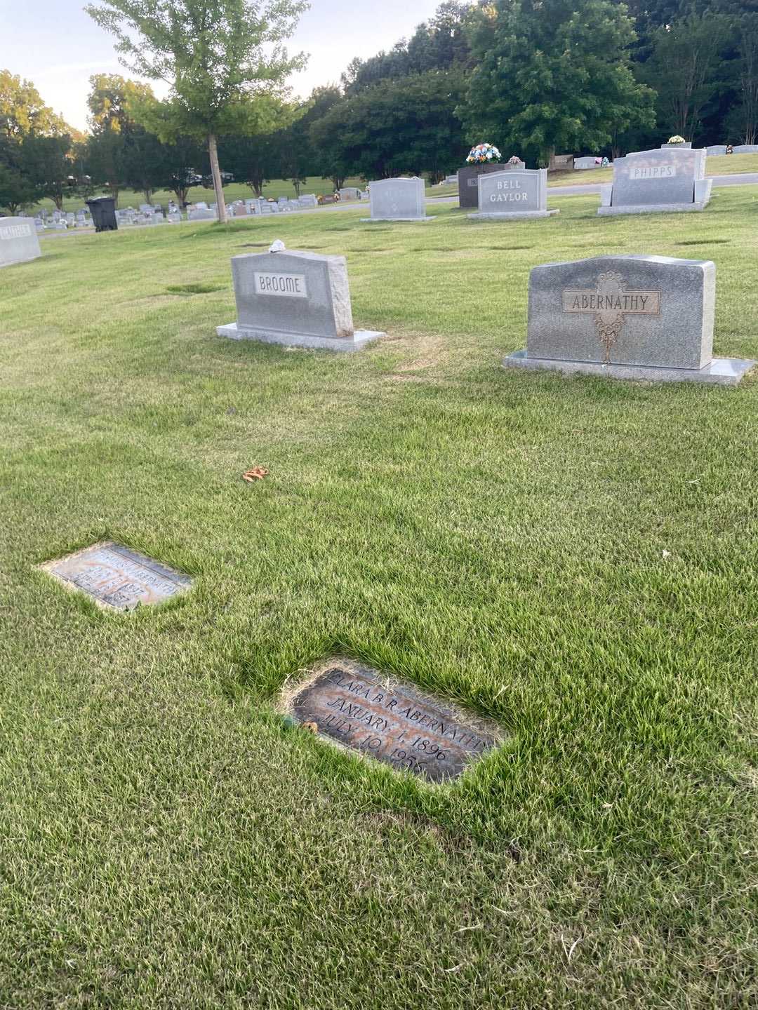 Clara B. R. Abernathy's grave. Photo 2