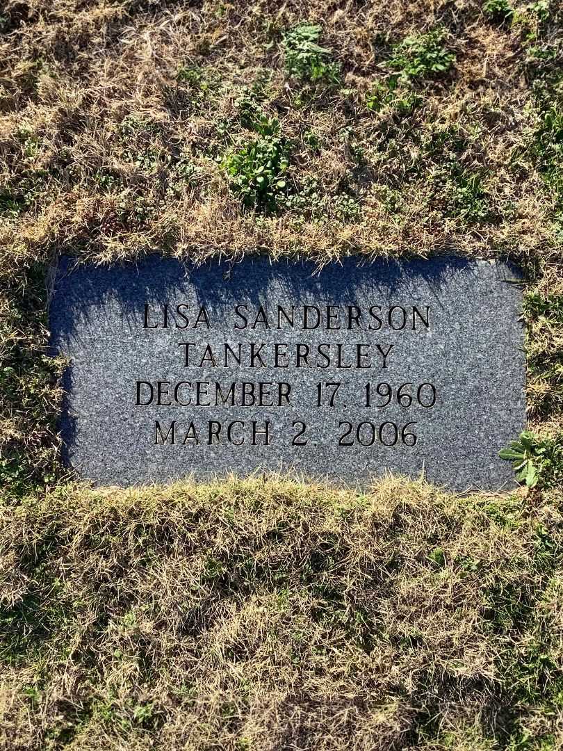 Lisa Sanderson Tankersley's grave. Photo 3