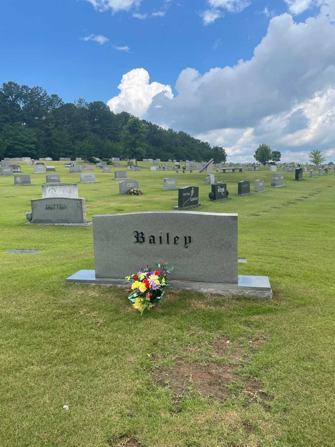 B. C. Bailey's grave. Photo 1