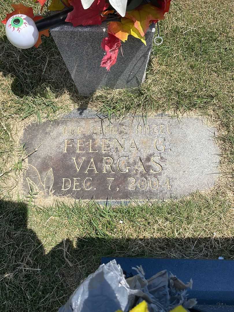 Felena G. Vargas's grave. Photo 1