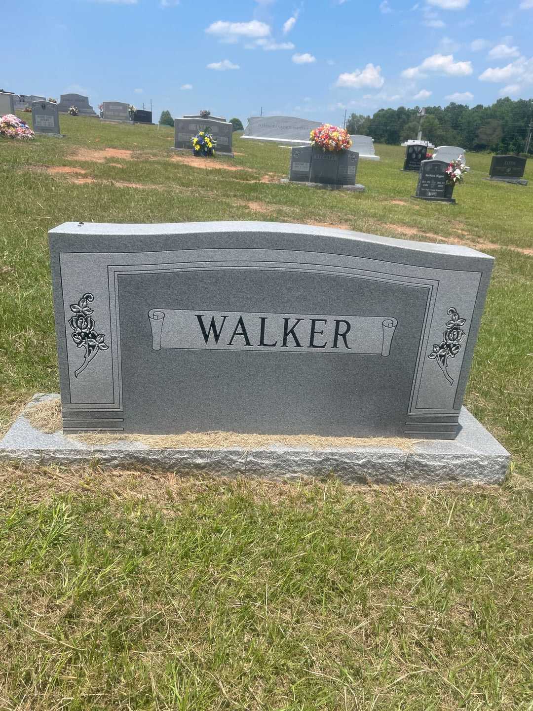 Benjamin Floyd Walker's grave. Photo 1