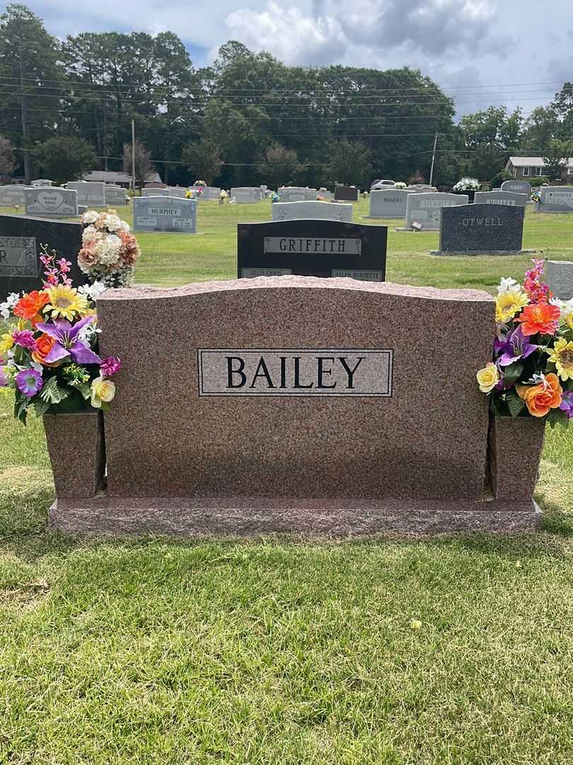 Furrel W. Bailey's grave. Photo 1