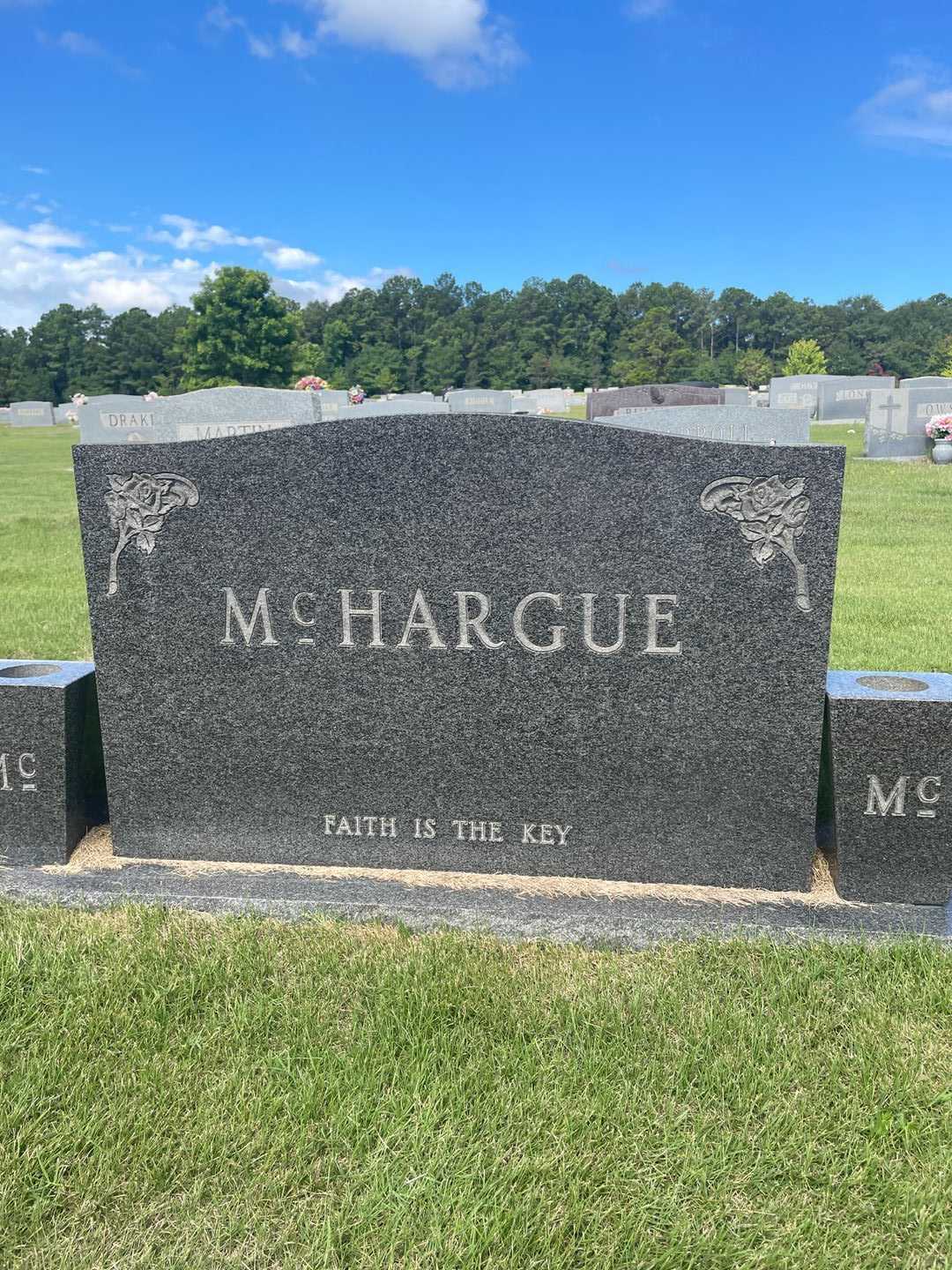 Enid I. Ingram McHargue's grave. Photo 1