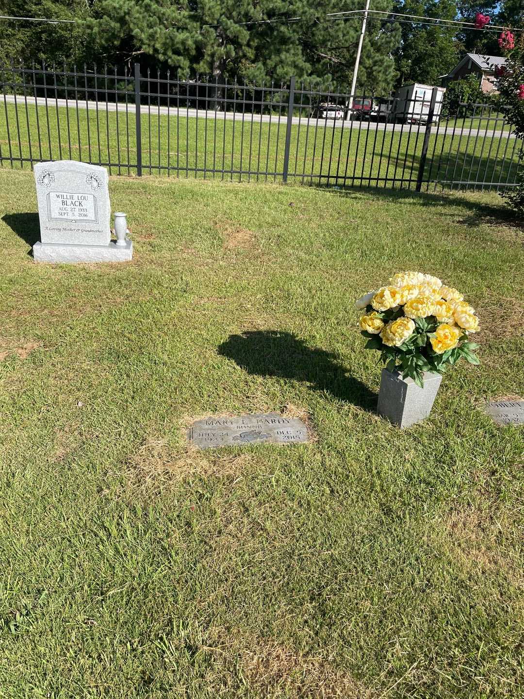 Mary E. "Bonnie" Dardy's grave. Photo 2