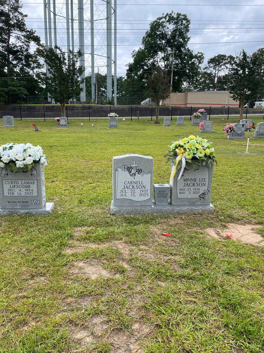 Carnell Jackson's grave. Photo 2