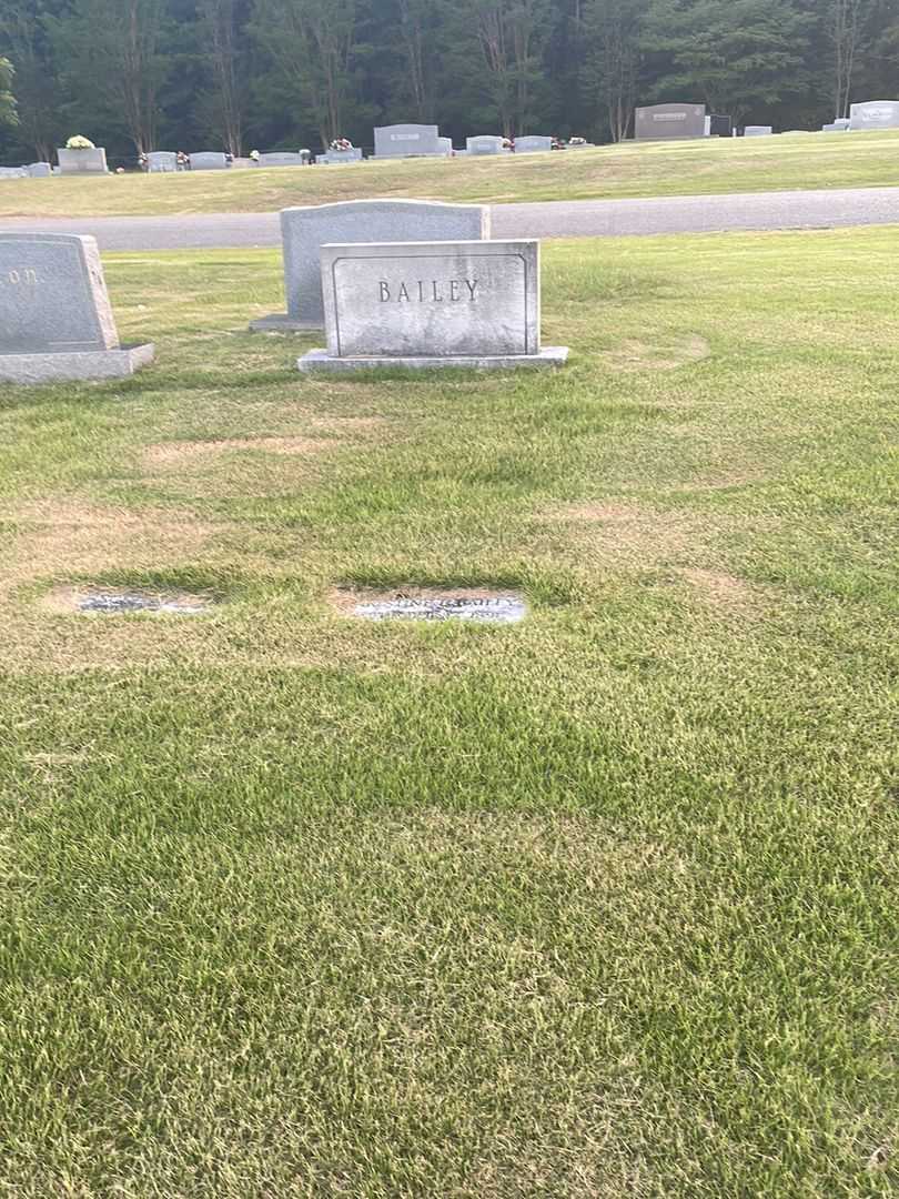 Christine B. Bailey's grave. Photo 2