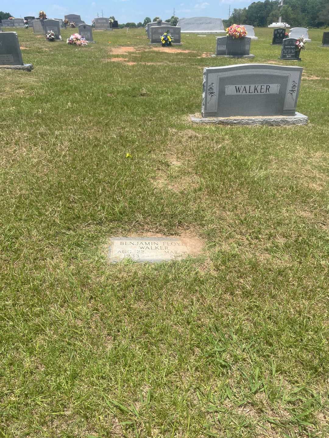 Benjamin Floyd Walker's grave. Photo 2