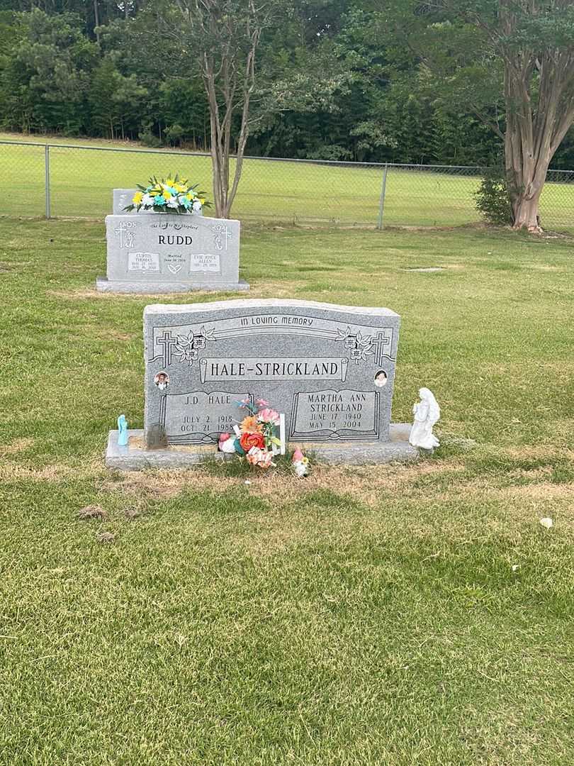 J. D. Hale's grave. Photo 2