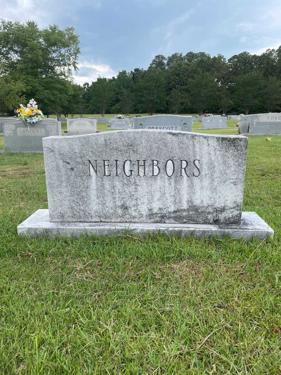 Daniel J. Neighbors's grave. Photo 1