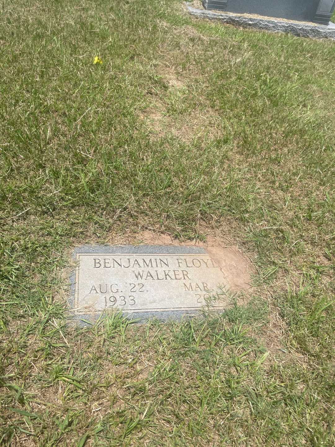 Benjamin Floyd Walker's grave. Photo 3