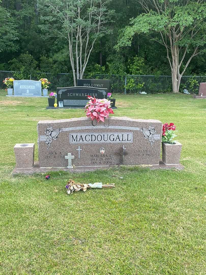 Marlena L. MacDougall's grave. Photo 2