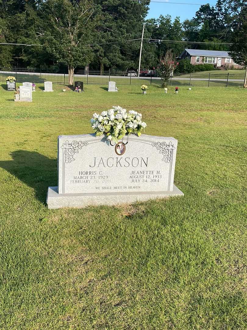 Horris C. Jackson's grave. Photo 2