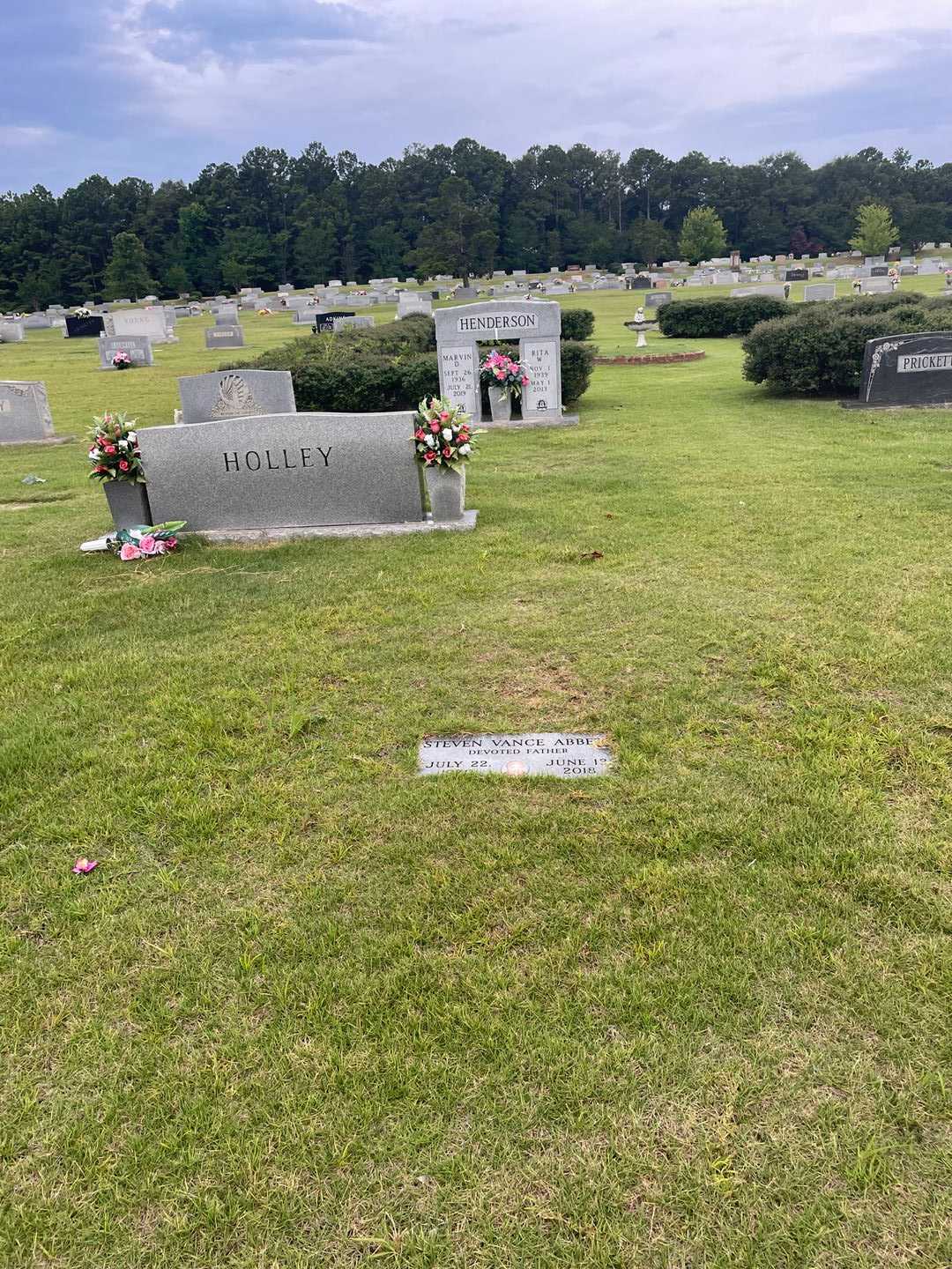 Steven Vance Abbett's grave. Photo 2