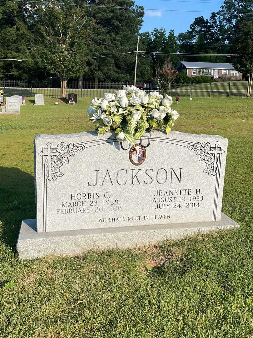 Horris C. Jackson's grave. Photo 3