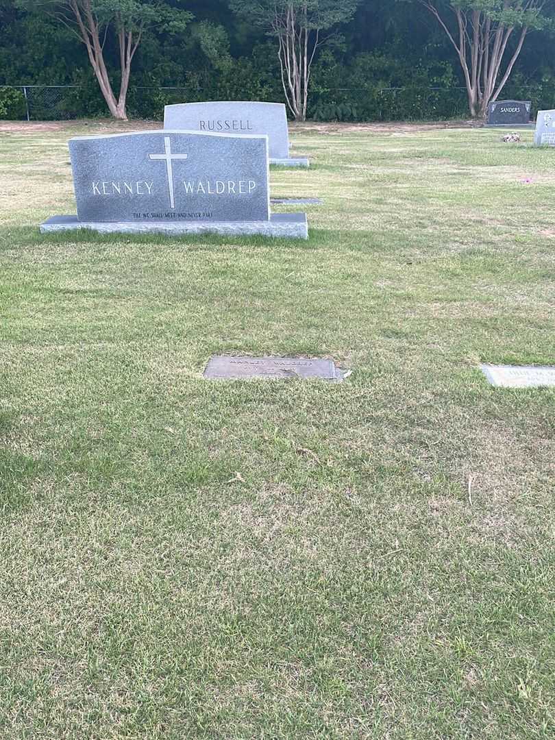 Manley Waldrep's grave. Photo 2