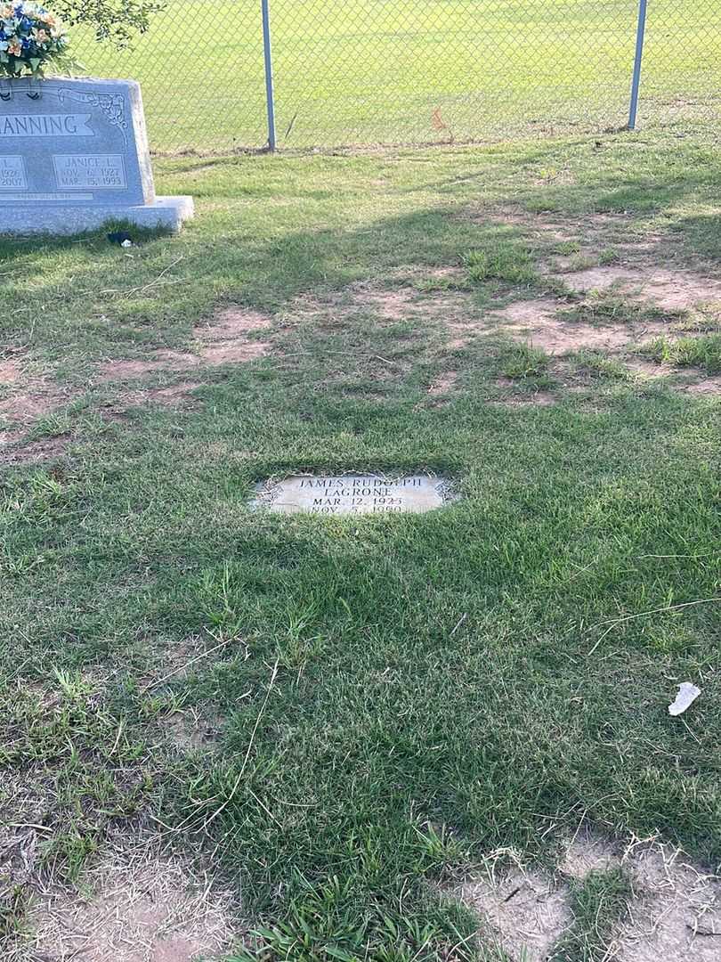 James Rudolph LaGrone's grave. Photo 2