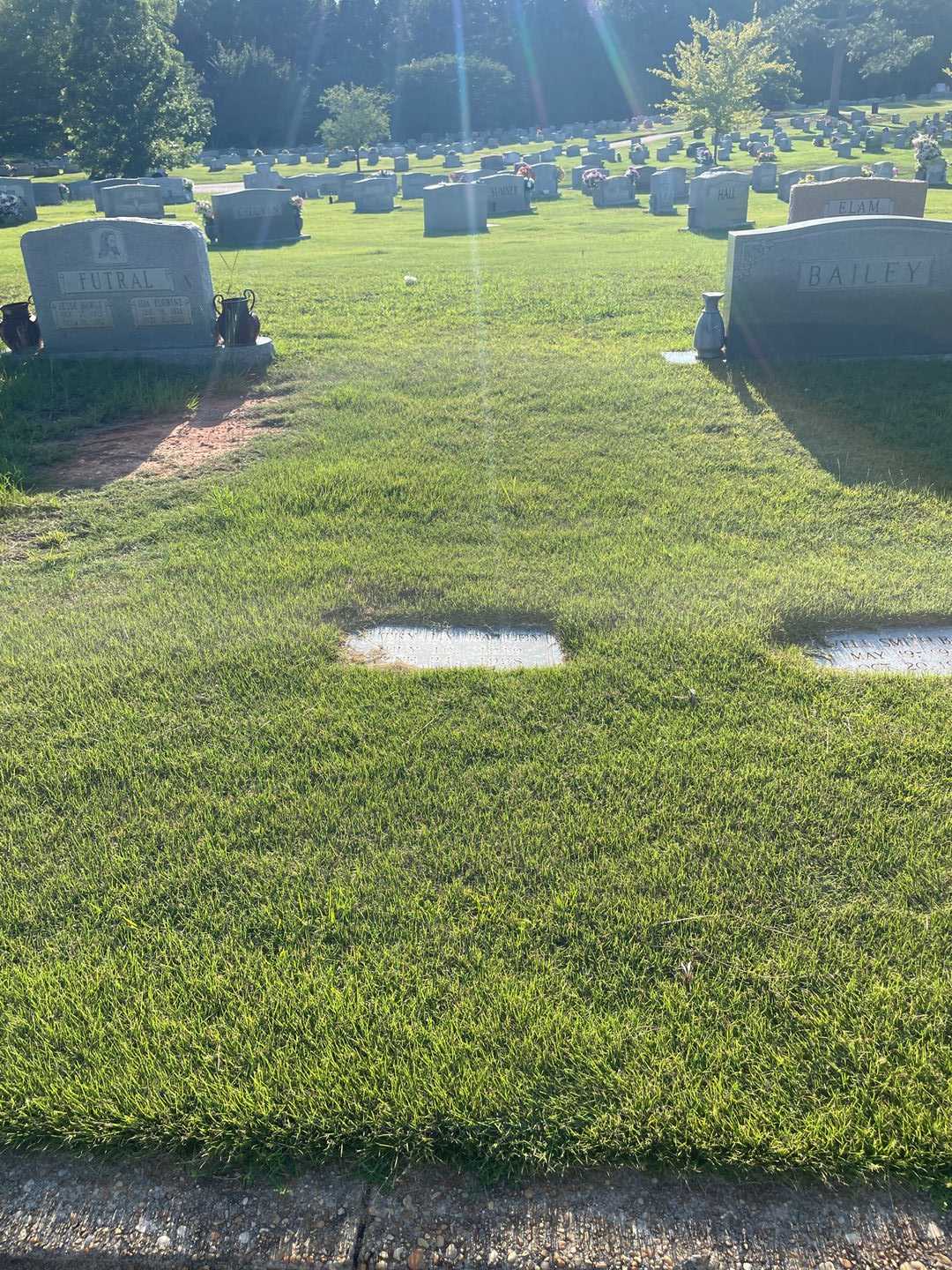 Autry L. Bailey's grave. Photo 2