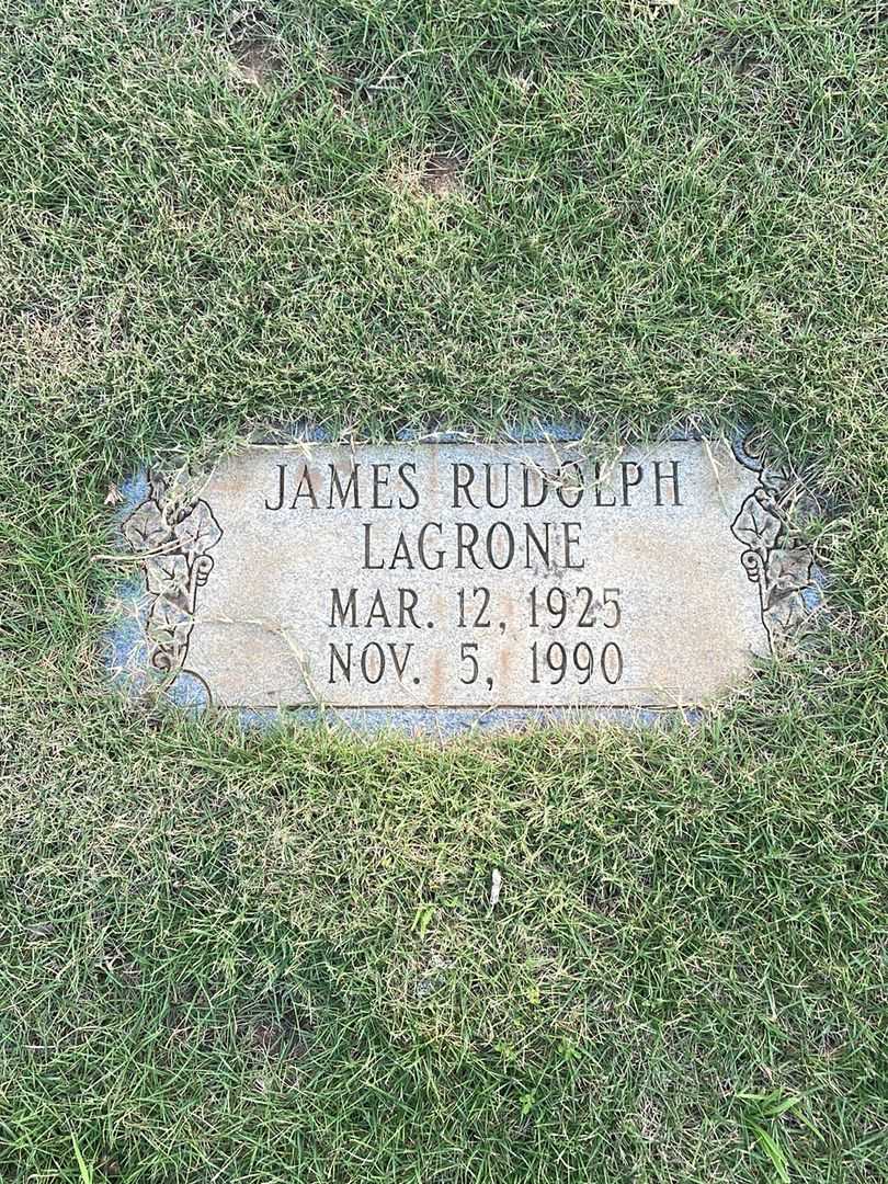 James Rudolph LaGrone's grave. Photo 1