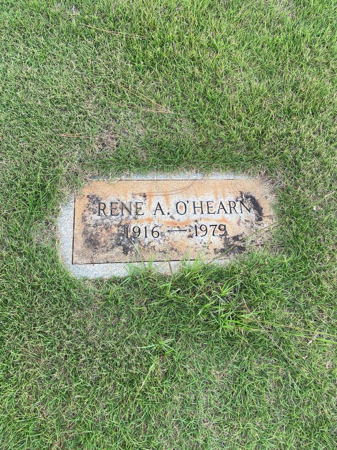 Rene A. O'Hearn's grave. Photo 1