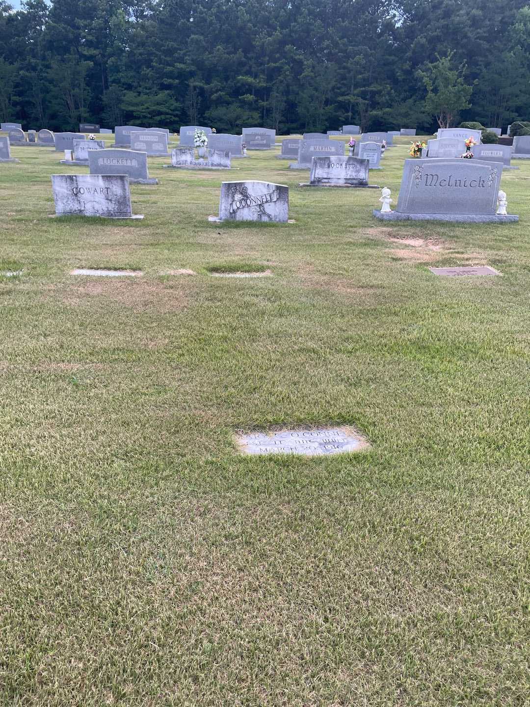 Mary C. O'Connell's grave. Photo 2