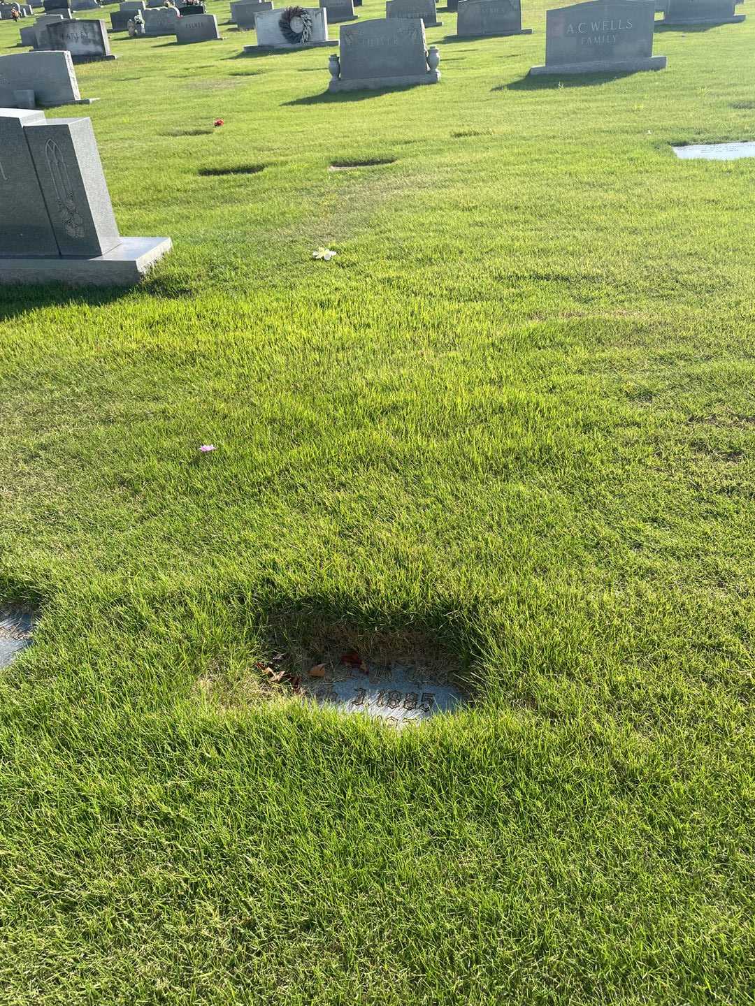 Carrie Ethel Ramage Tatum's grave. Photo 4