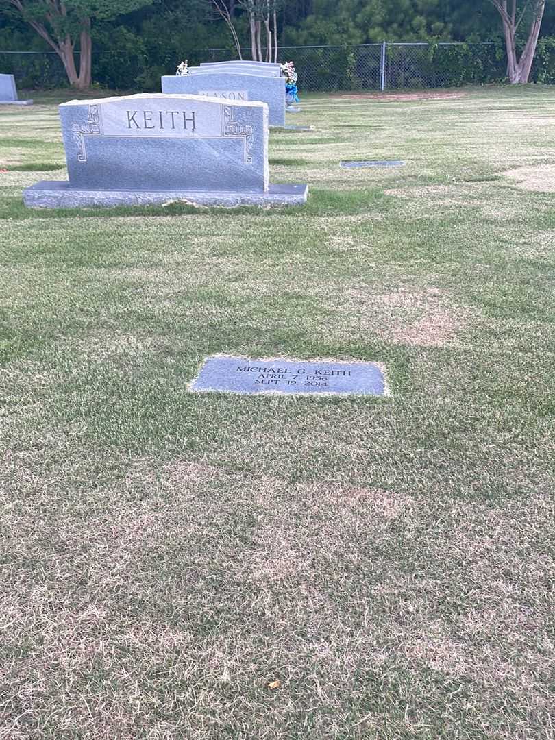 Michael G. Keith's grave. Photo 2