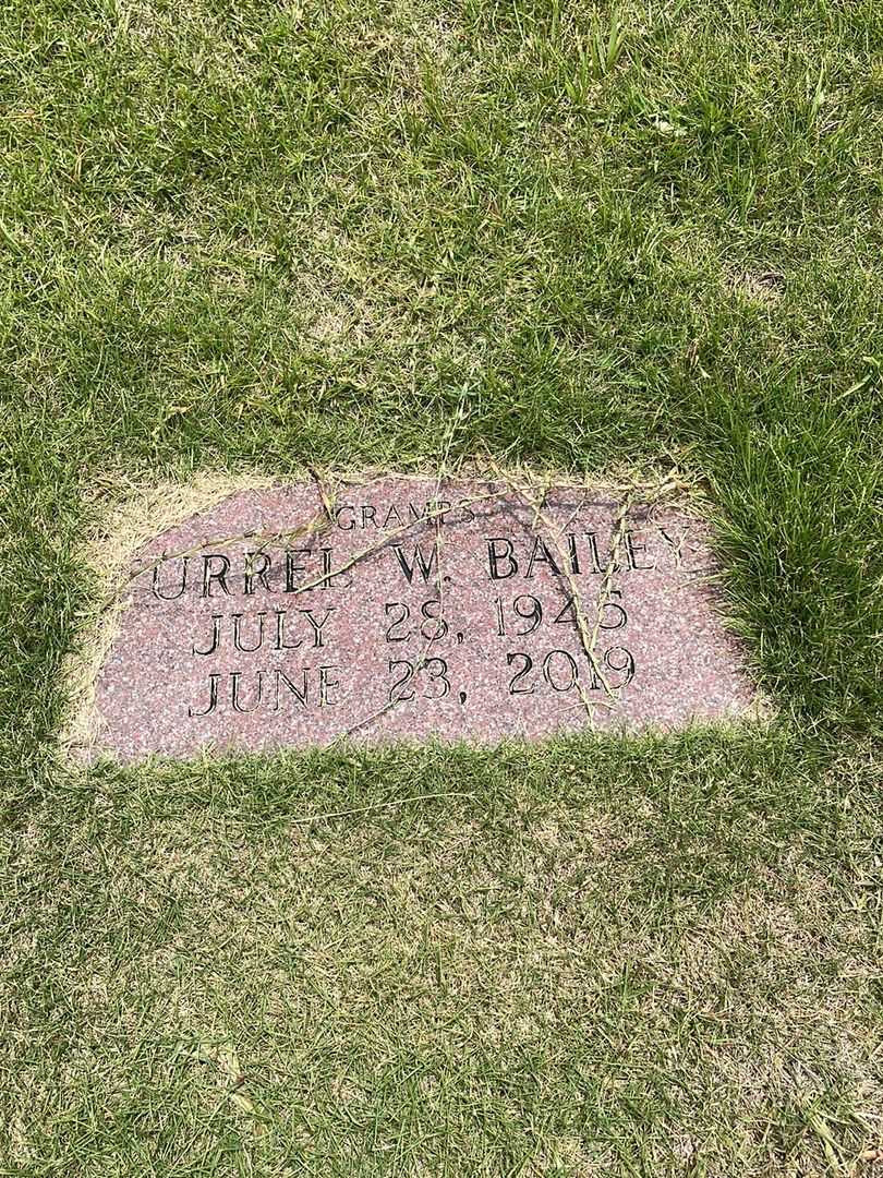 Furrel W. Bailey's grave. Photo 3