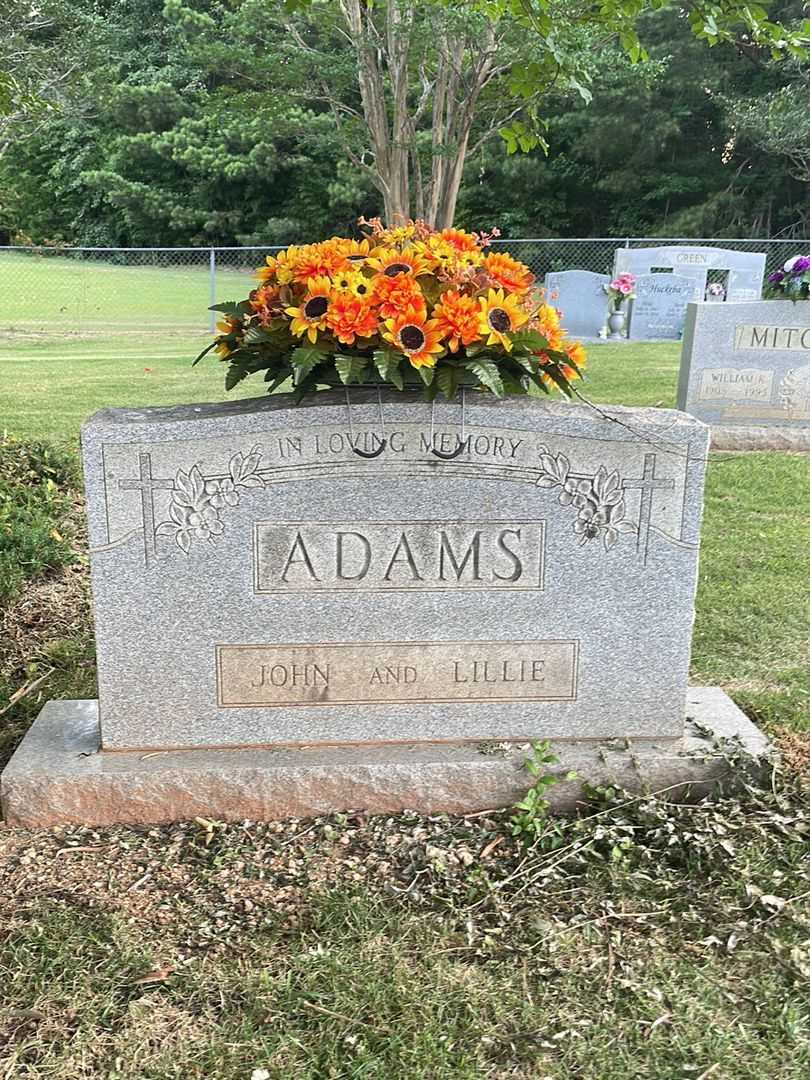 John Adams's grave. Photo 1