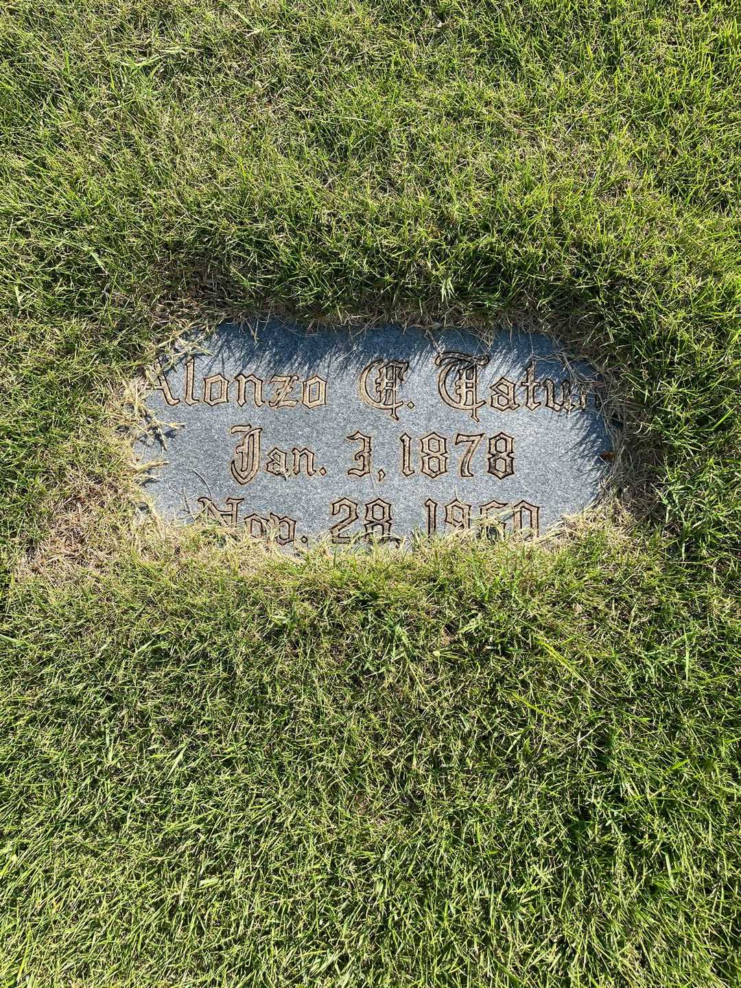 Carrie Ethel Ramage Tatum's grave. Photo 3