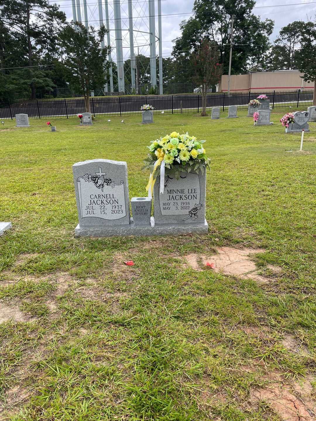 Carnell Jackson's grave. Photo 1