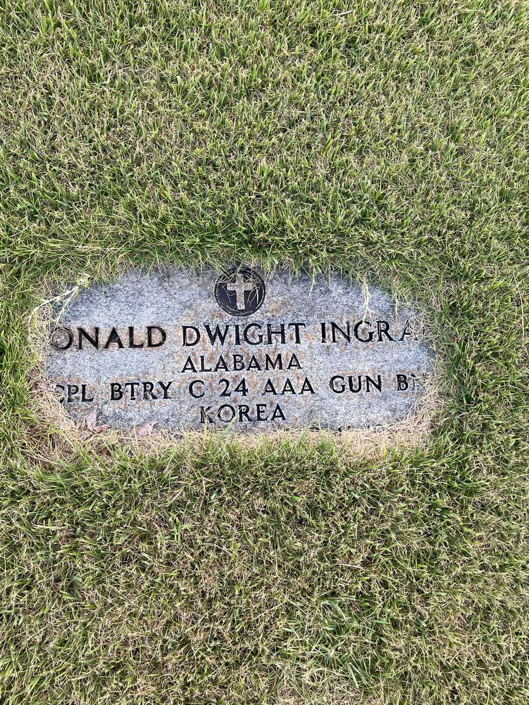 Donald Dwight Ingram's grave. Photo 3