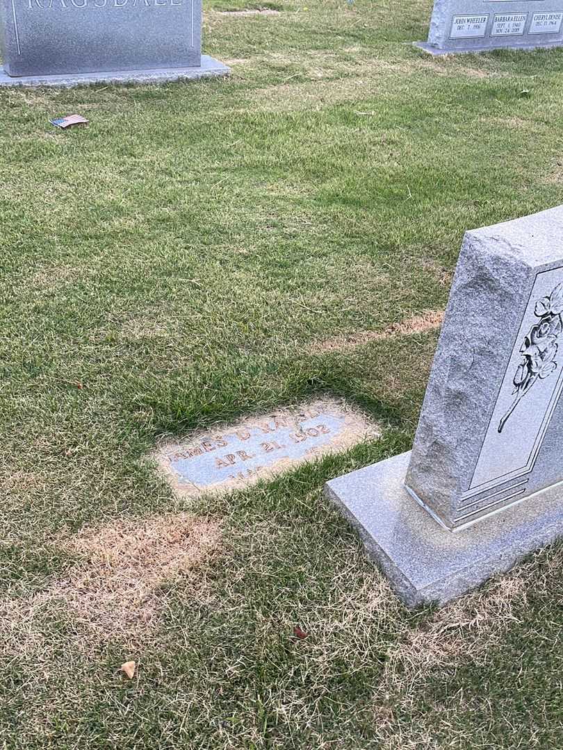 James D. Ragsdale's grave. Photo 2