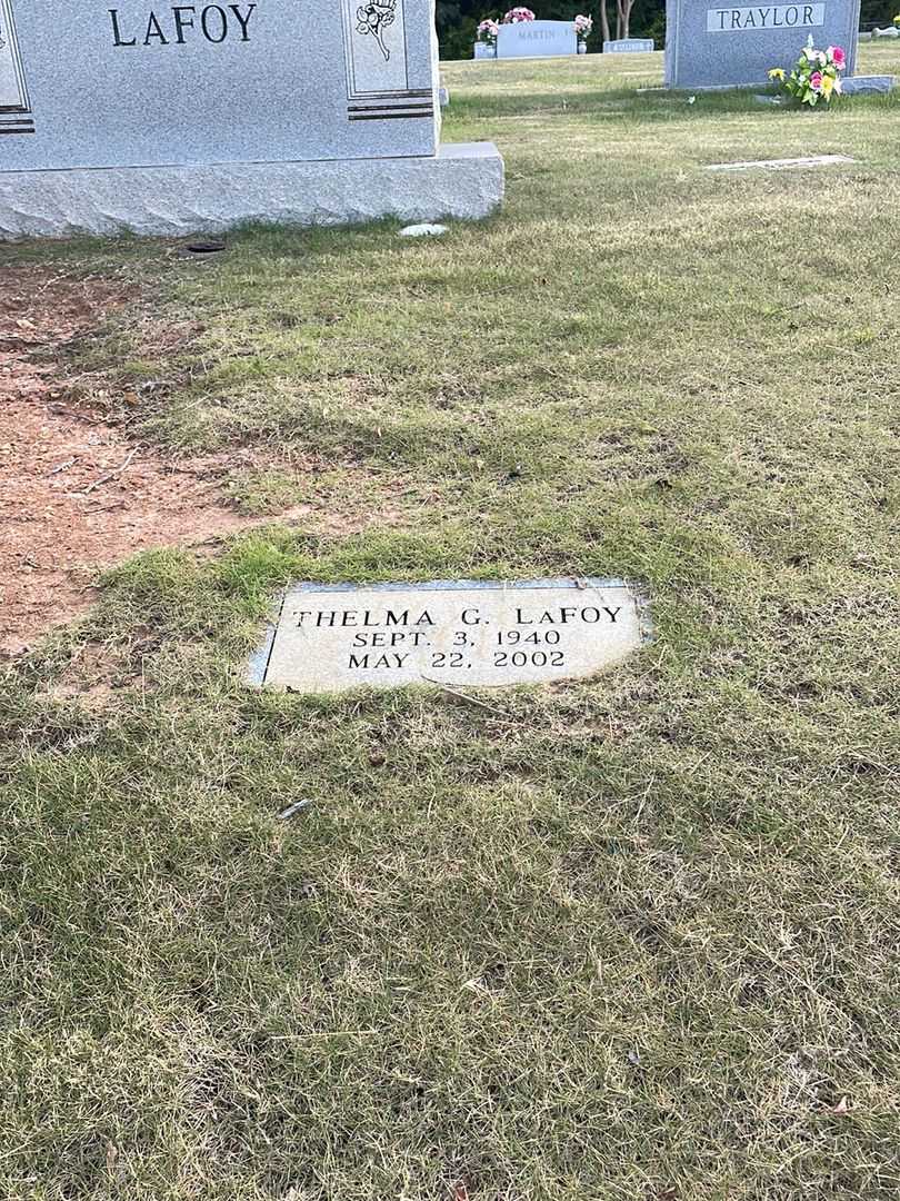 Thelma G. LaFoy's grave. Photo 2