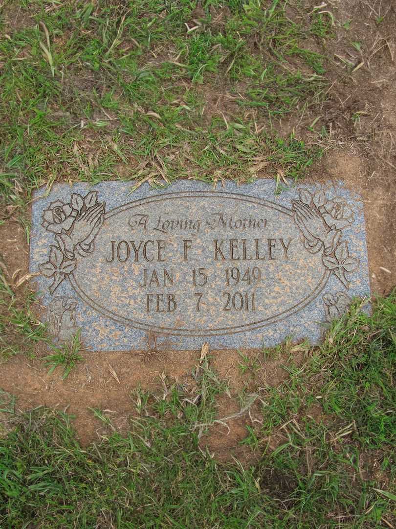 Joyce F. Kelley's grave. Photo 1