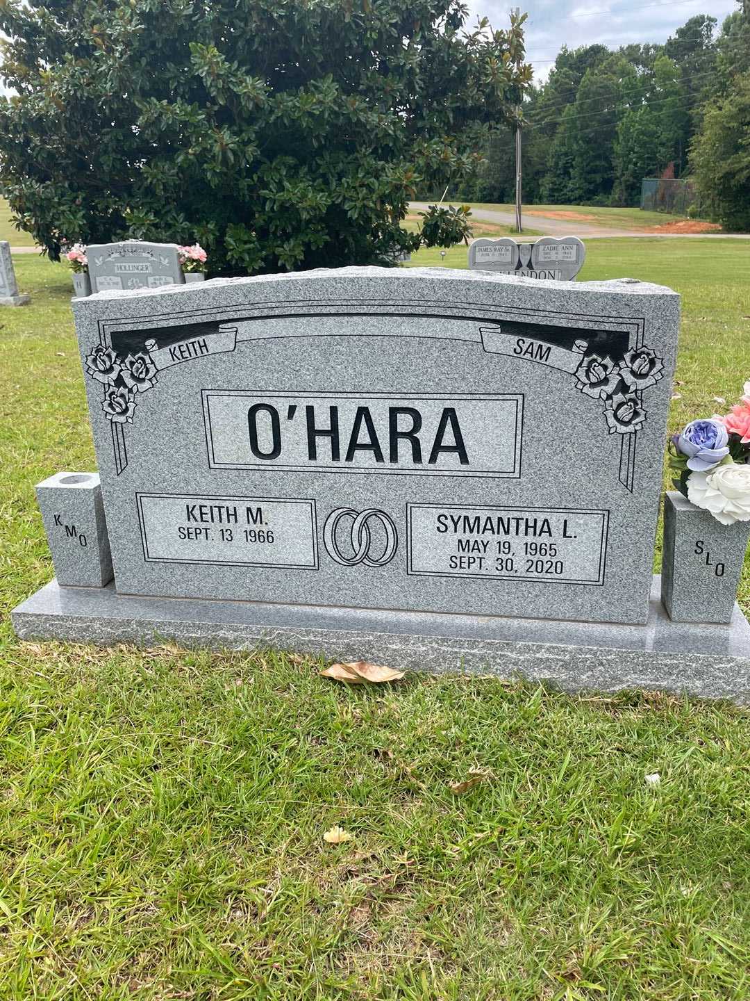 Symantha L. O'Hara's grave. Photo 1