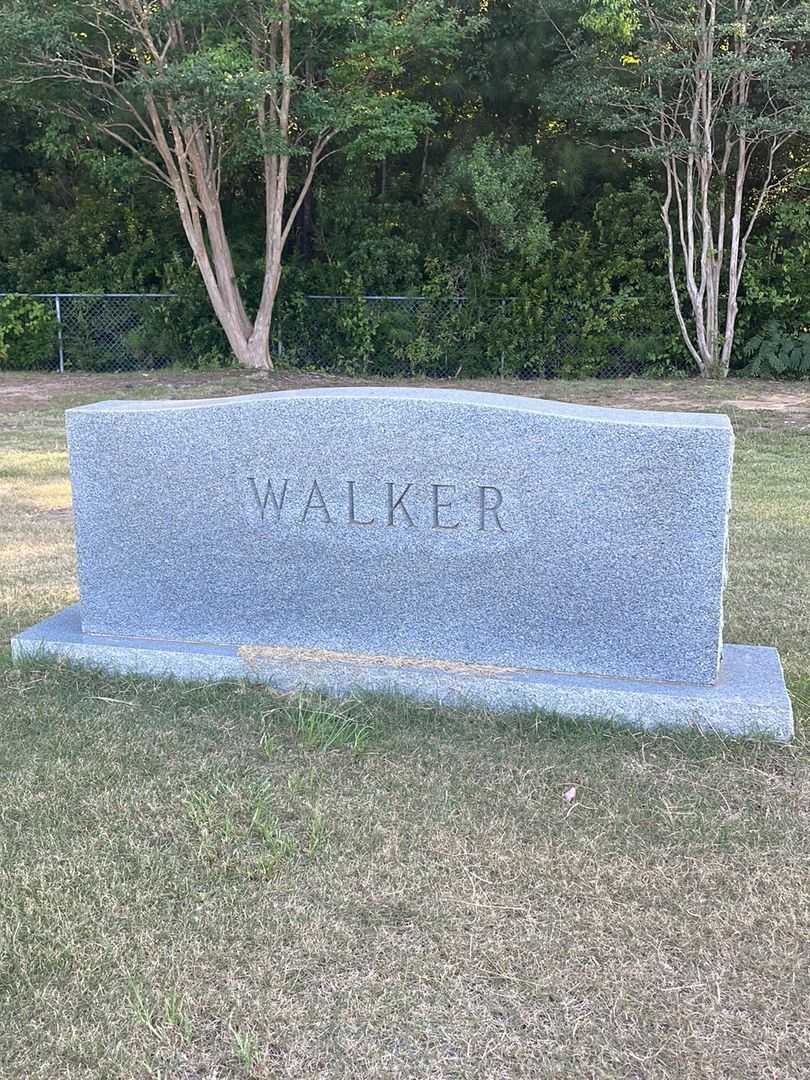 Doyle W. Walker Junior's grave. Photo 1