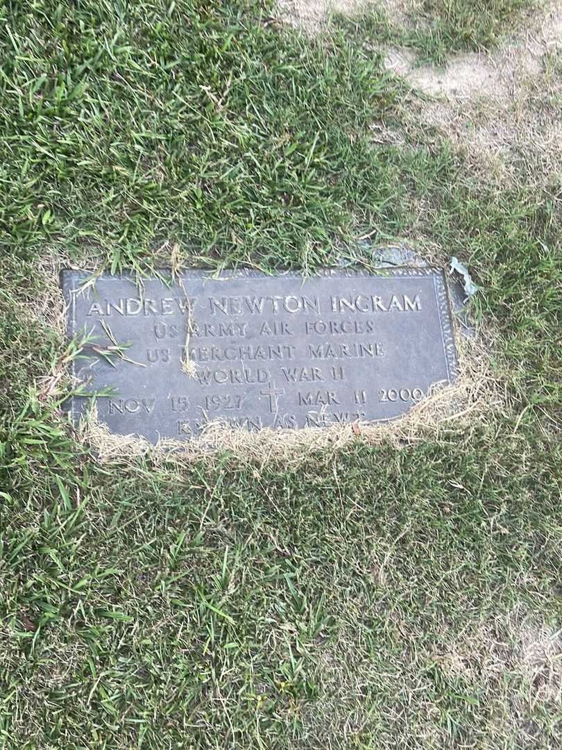 Andrew Newton Ingram's grave. Photo 3