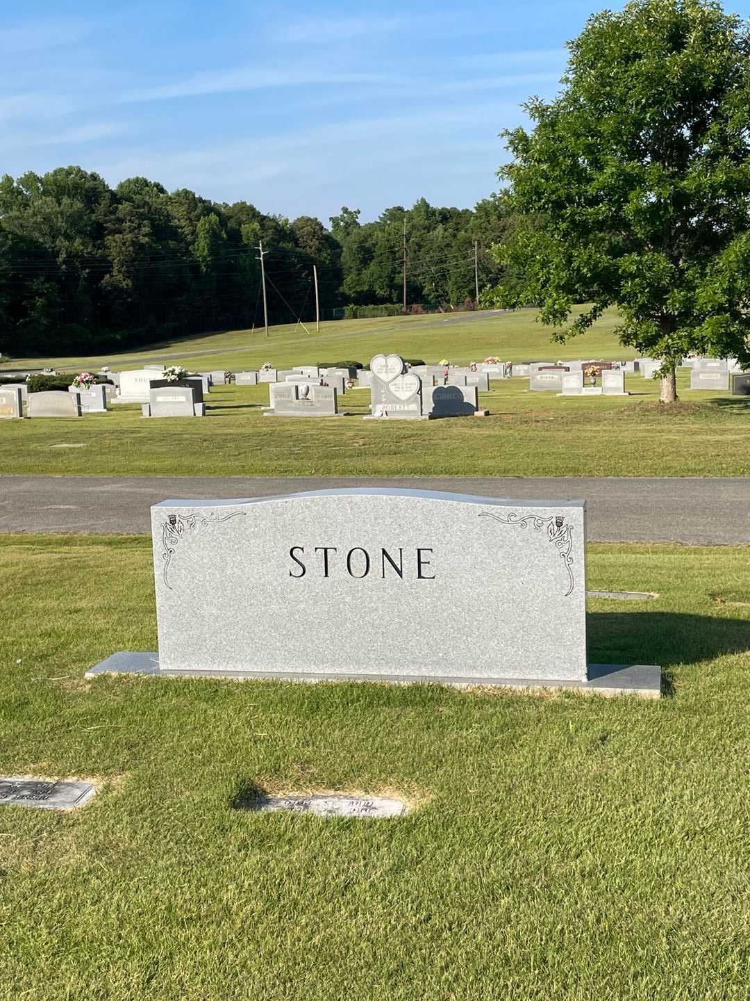 Ruby Bell Cagle Stone's grave. Photo 1