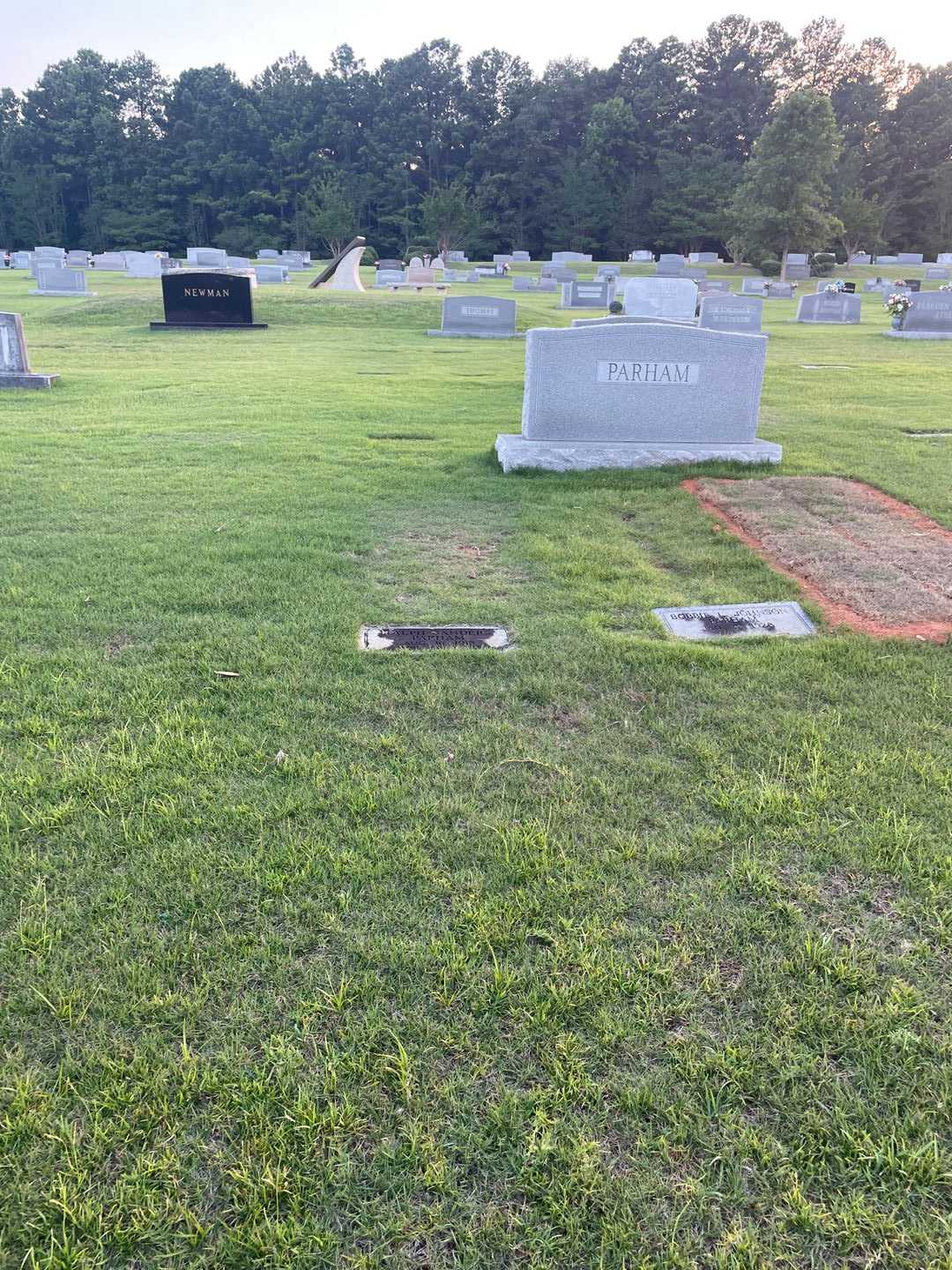 Ralph Sanders Parham's grave. Photo 2