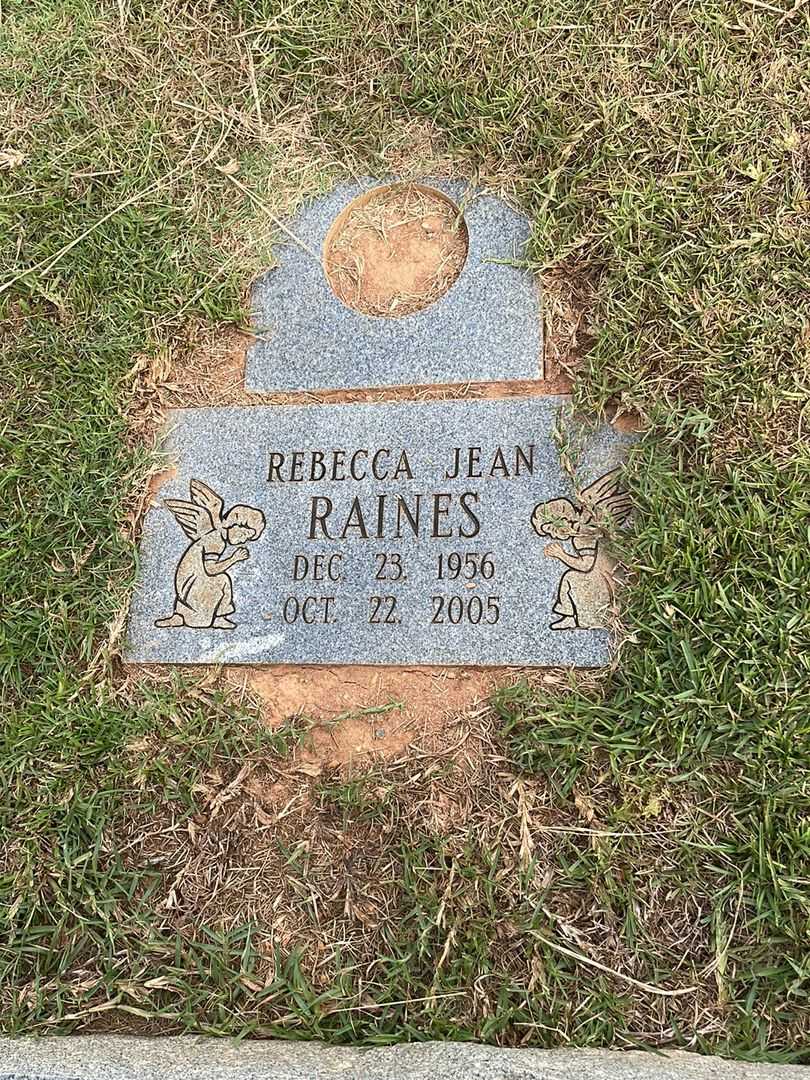 Rebecca Jean Raines's grave. Photo 3