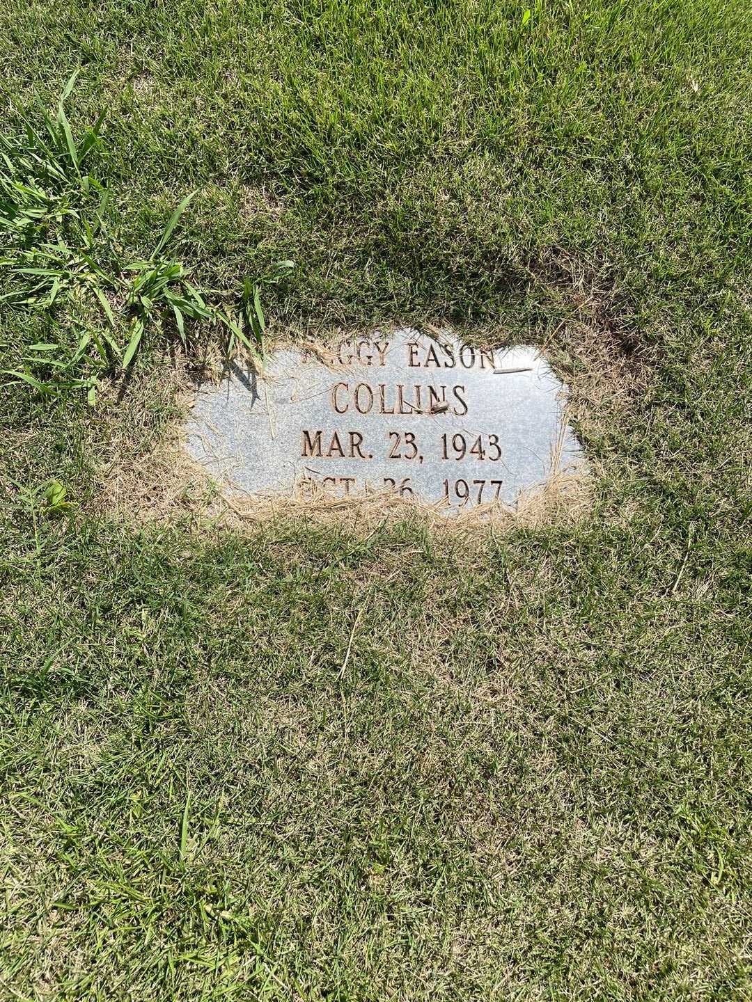 Peggy J. Eason Collins's grave. Photo 3