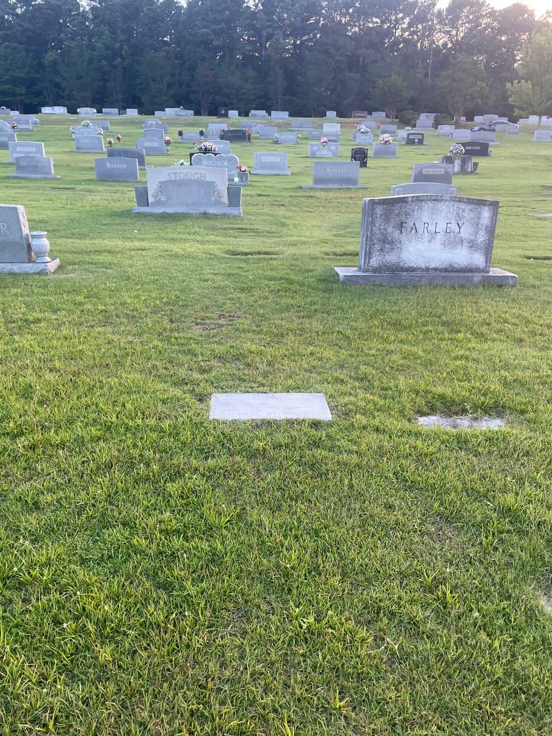 Mary Frances Farley's grave. Photo 2