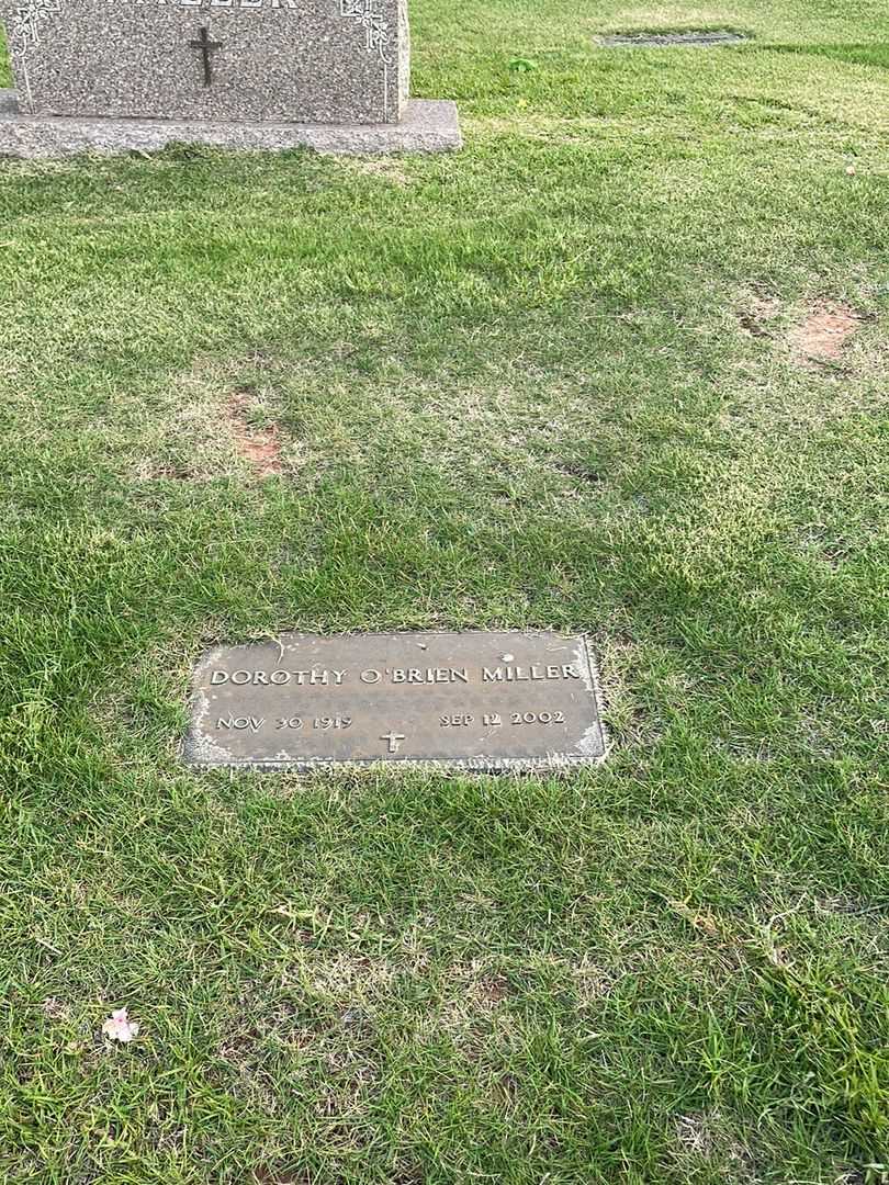 Dorothy A. O'Brien Miller's grave. Photo 2