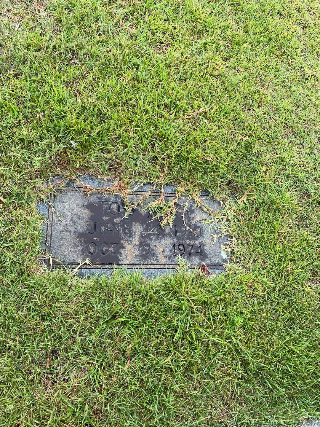 William Tom Lacy's grave. Photo 3