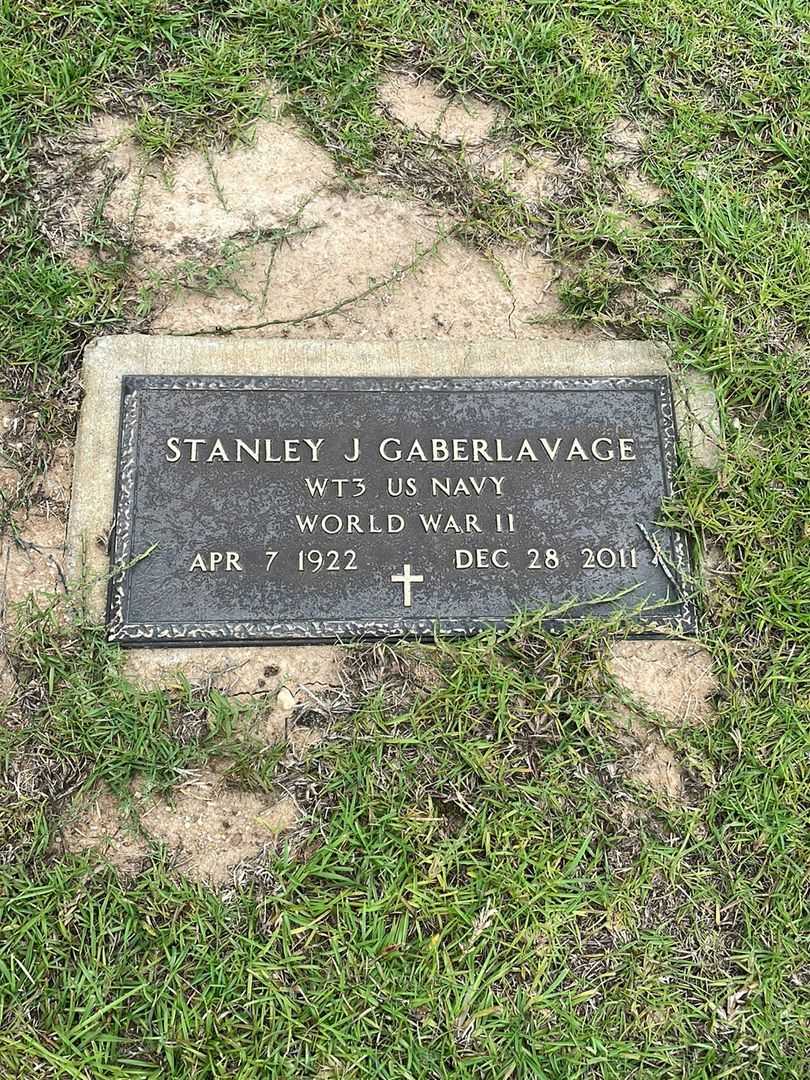 Stanley Joseph Gaberlavage's grave. Photo 3