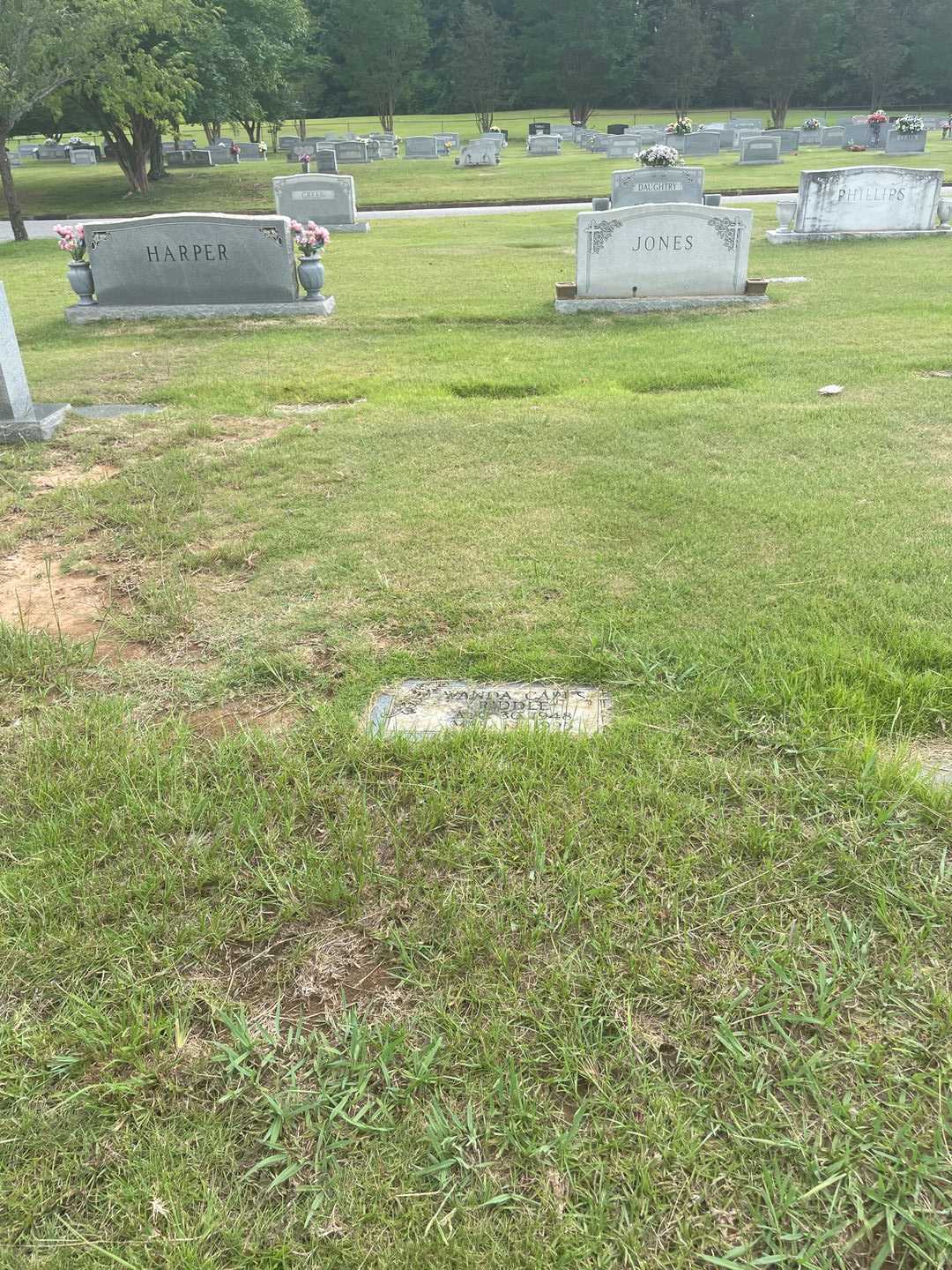 Wanda G. Gapps Riddle's grave. Photo 2