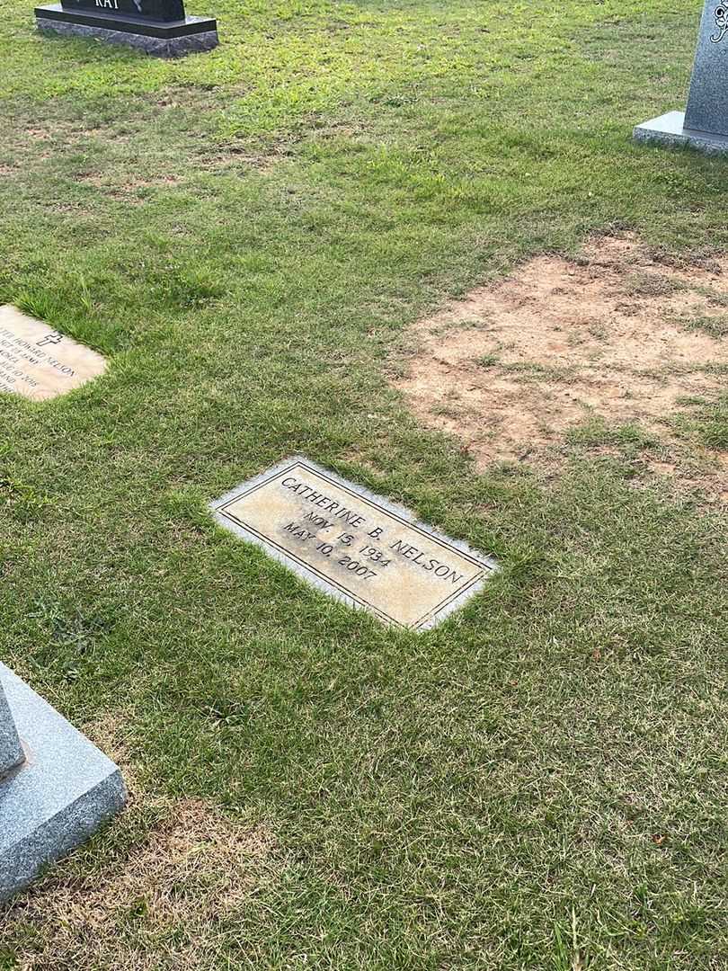 Catherine B. Nelson's grave. Photo 2